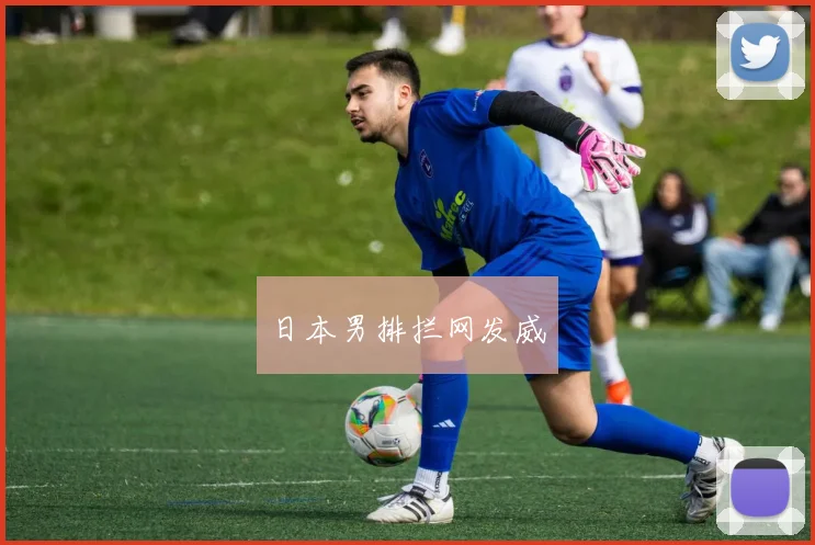 日本男排拦网发威